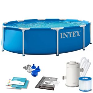 Piscină de grădină cu cadru 6 în 1, 305x76cm | INTEX