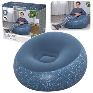 Scaun gonflabil, 112x112cm, albastru | Bestway